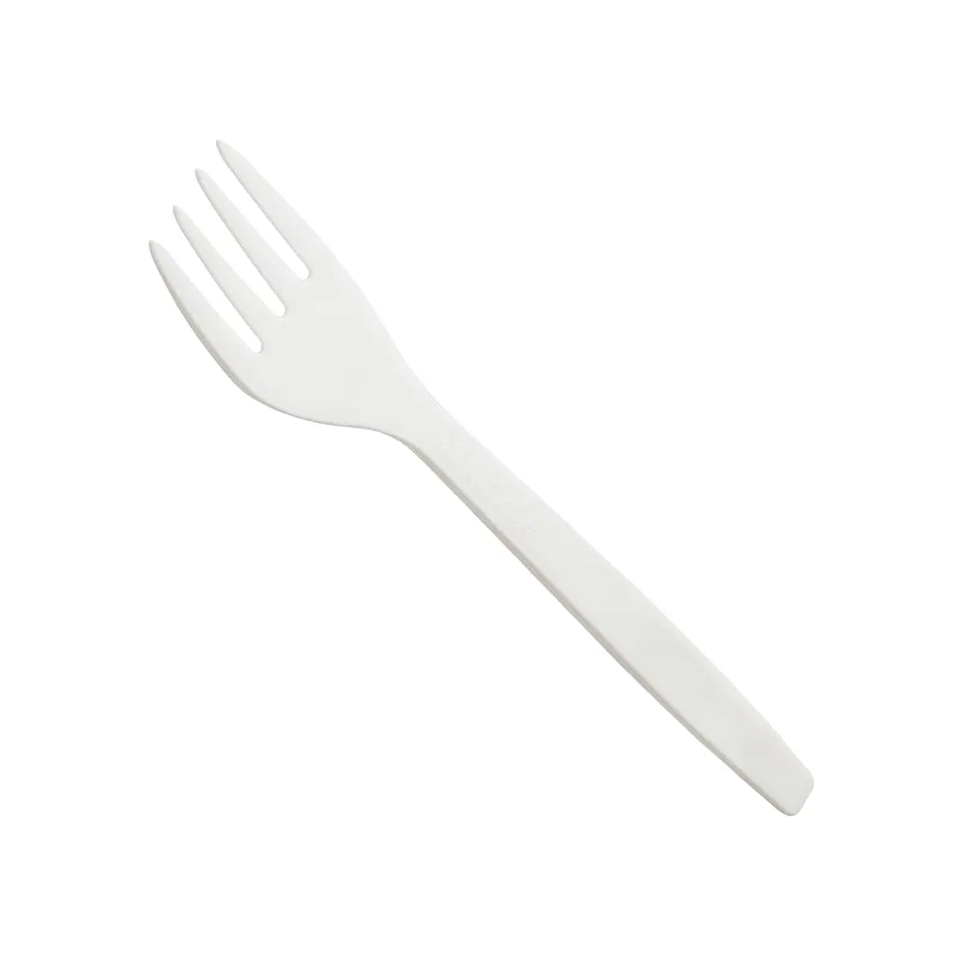 7” Compostable White Forks