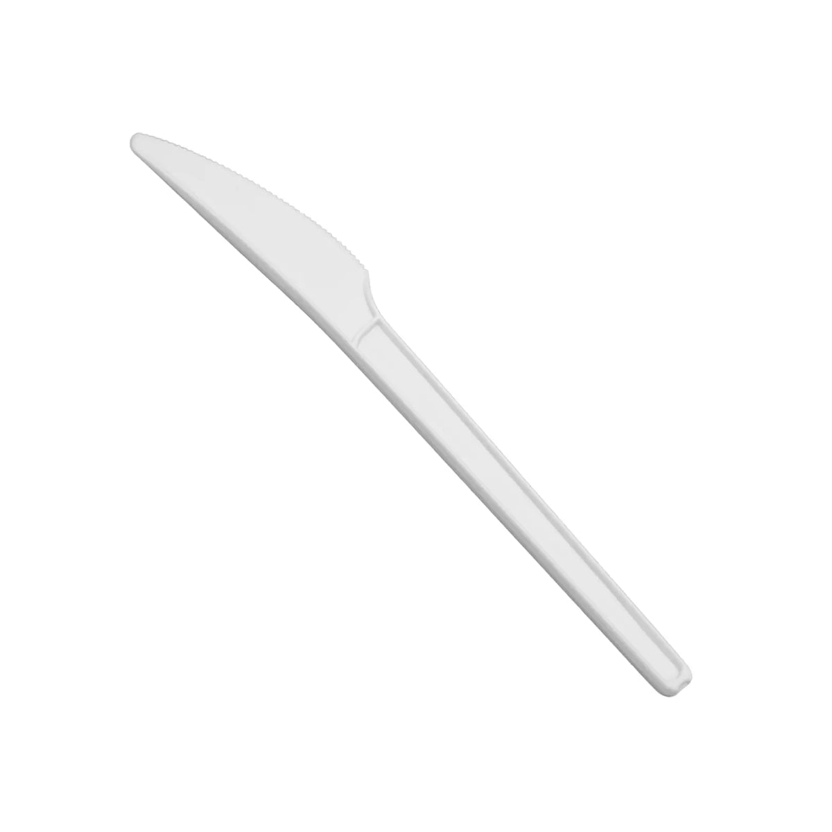 6” Compostable White Knives