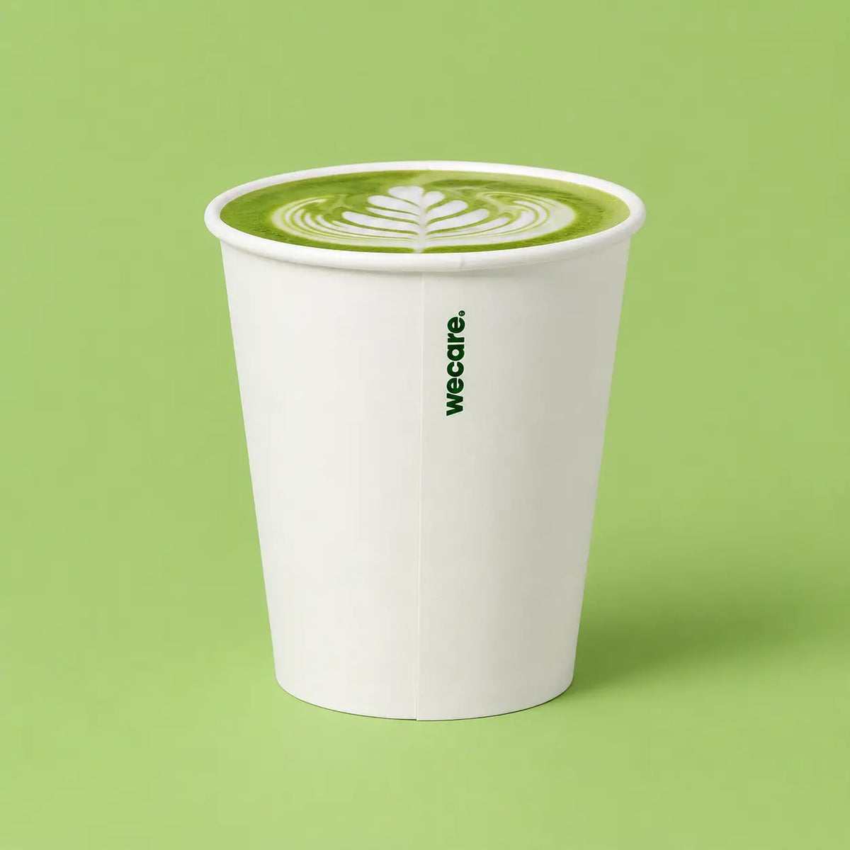 10oz Single Wall Compostable Paper Cup | 1,000 Count Case wecare