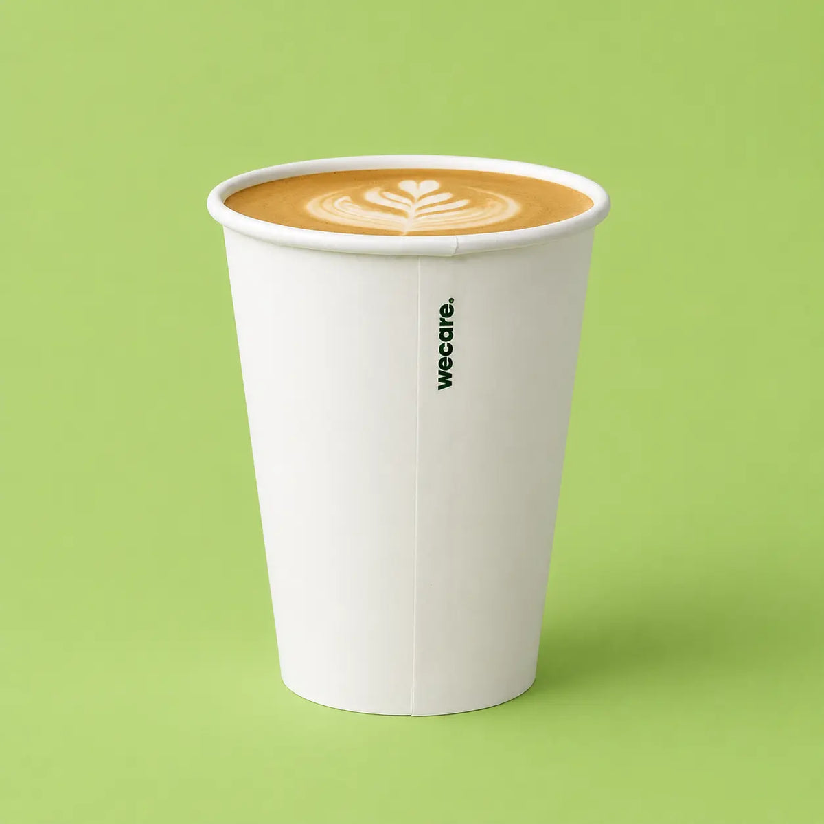 12oz Single Wall Compostable Paper Cup | 1,000 Count Case wecare