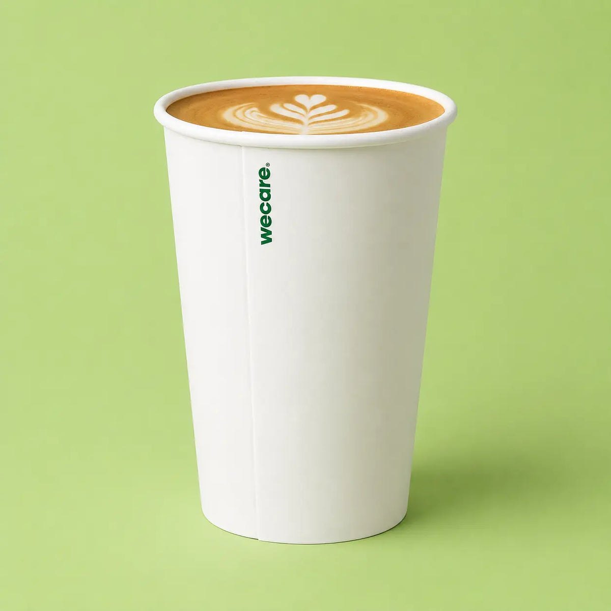 20oz Single Wall Compostable Paper Cup | 1,000 Count Case wecare