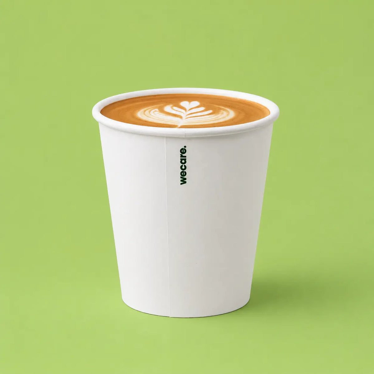 8oz Single Wall Compostable Paper Cup | 1,000 Count Case wecare