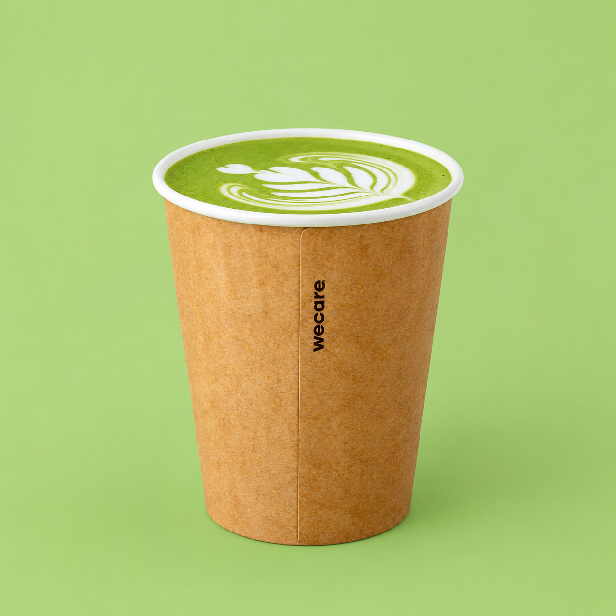 8oz Double Wall Compostable Paper Cup | 1,000 Count Case wecare