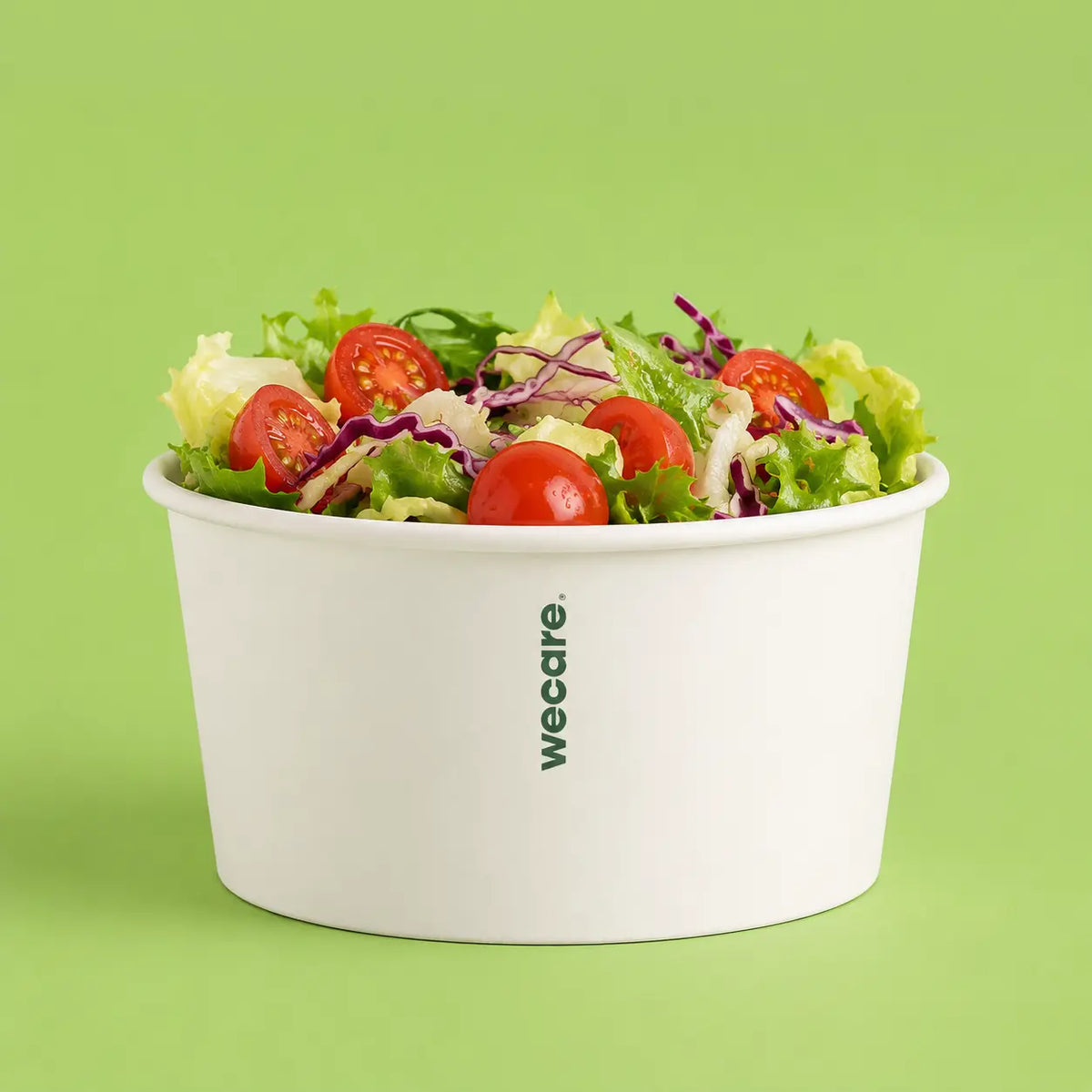 8oz Compostable Paper Bowl | 1,000 Count Case wecare