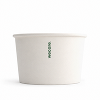 8oz Compostable Paper Bowl | 1,000 Count Case wecare