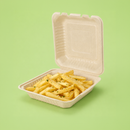 9" x 9" Compostable Clamshell Containers | 200 Count Case wecare