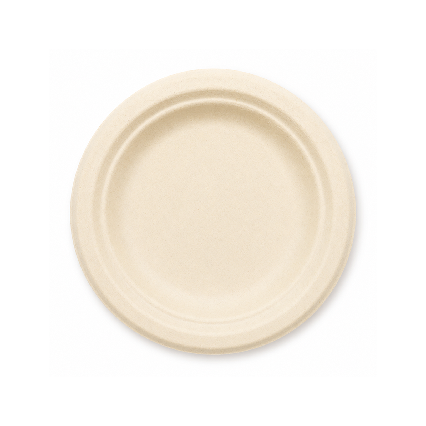 7" Compostable Round Plates | 500 Count Case wecare