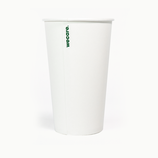 20oz Single Wall Compostable Paper Cup | 1,000 Count Case