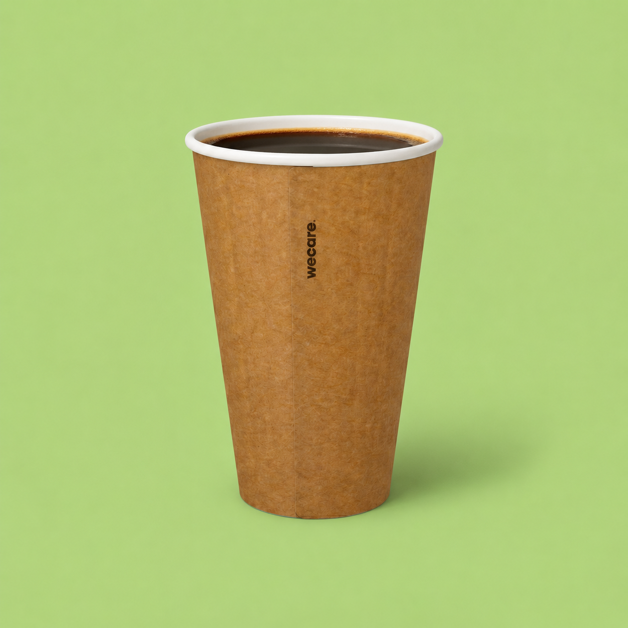 12oz Double Wall Compostable Paper Cup | 500 Count Case wecare