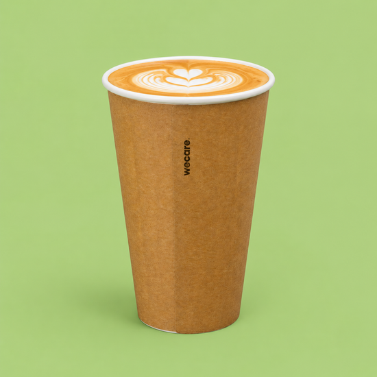 16oz Double Wall Compostable Paper Cup | 500 Count Case