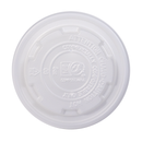 8oz Compostable lids for paper bowls | 1,000 count case wecare