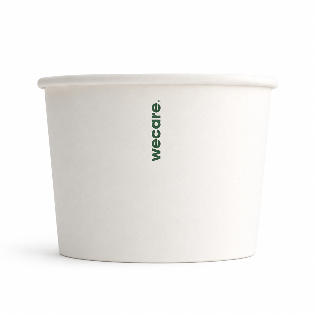 12oz Compostable food container | 500 Count Case wecare