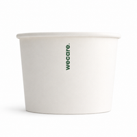 12oz Compostable food container | 500 Count Case wecare