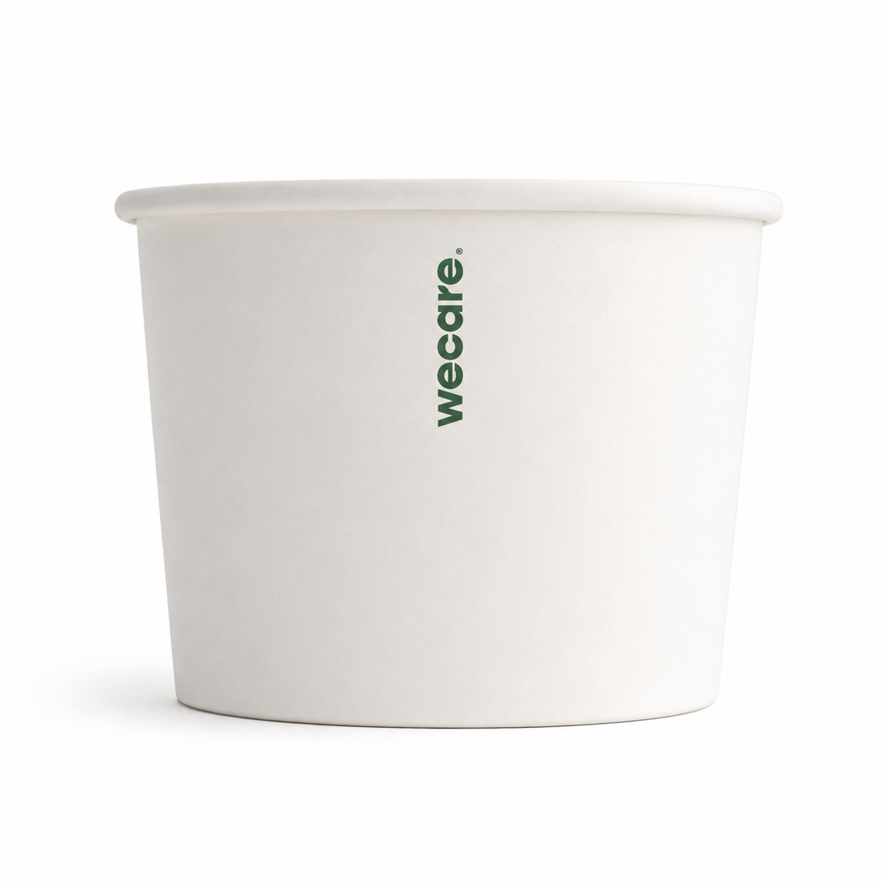 16oz Compostable food container | 500 Count Case wecare